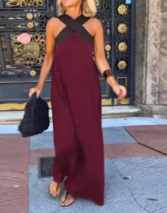 Women's Cross Beauty Back Dress