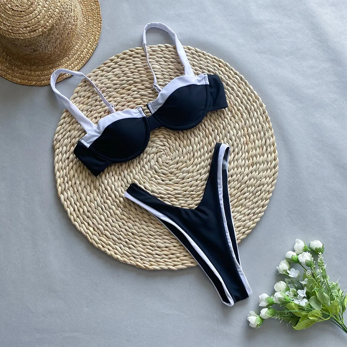 Women's Stylish Push Up Bikini Set