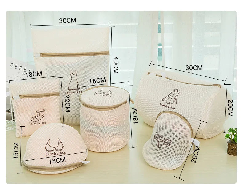 Thickened Polyester Laundry Bag for Lingerie Care Women's Accessories Unbranded