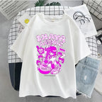 Short Sleeve Oversized Anime Tshirt