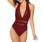 Women's Sheer Mesh Bikini Swimwear Set