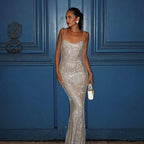 Women's Shiny Camisole Dress