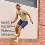 Hanes Men's Athletic Cotton Shorts