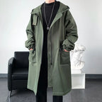 Men s Mid Length Trench Coat