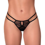 Mapale Strappy Panty Black M / L Women's Lingerie Mapale