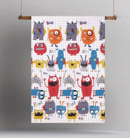 Monster Squad Glow In The Dark Quilt Cover Sets by Happy Kids Double Main image