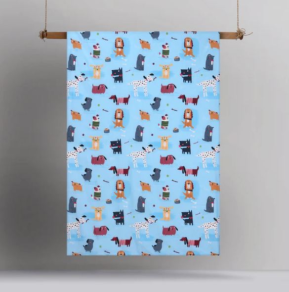 Woof Glow In The Dark Quilt Cover Sets by Happy Kids Double Main image