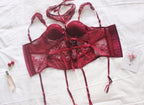 House Of Dasein Regal Lingerie Set Black L Women's Lingerie House of Dasein