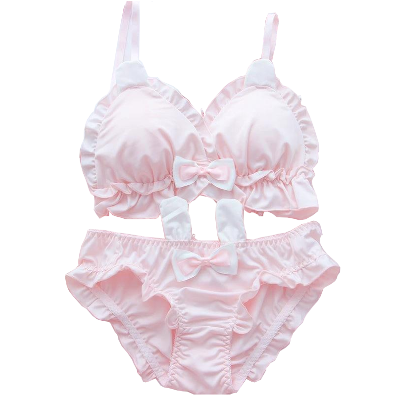 House Of Dasein Bunny Lingerie Set Pink M Women's Lingerie House of Dasein Main image