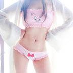 House Of Dasein Little Piggy Lingerie Set Pink Women's Lingerie House of Dasein