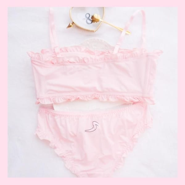 House Of Dasein Little Piggy Lingerie Set Pink Women's Lingerie House of Dasein