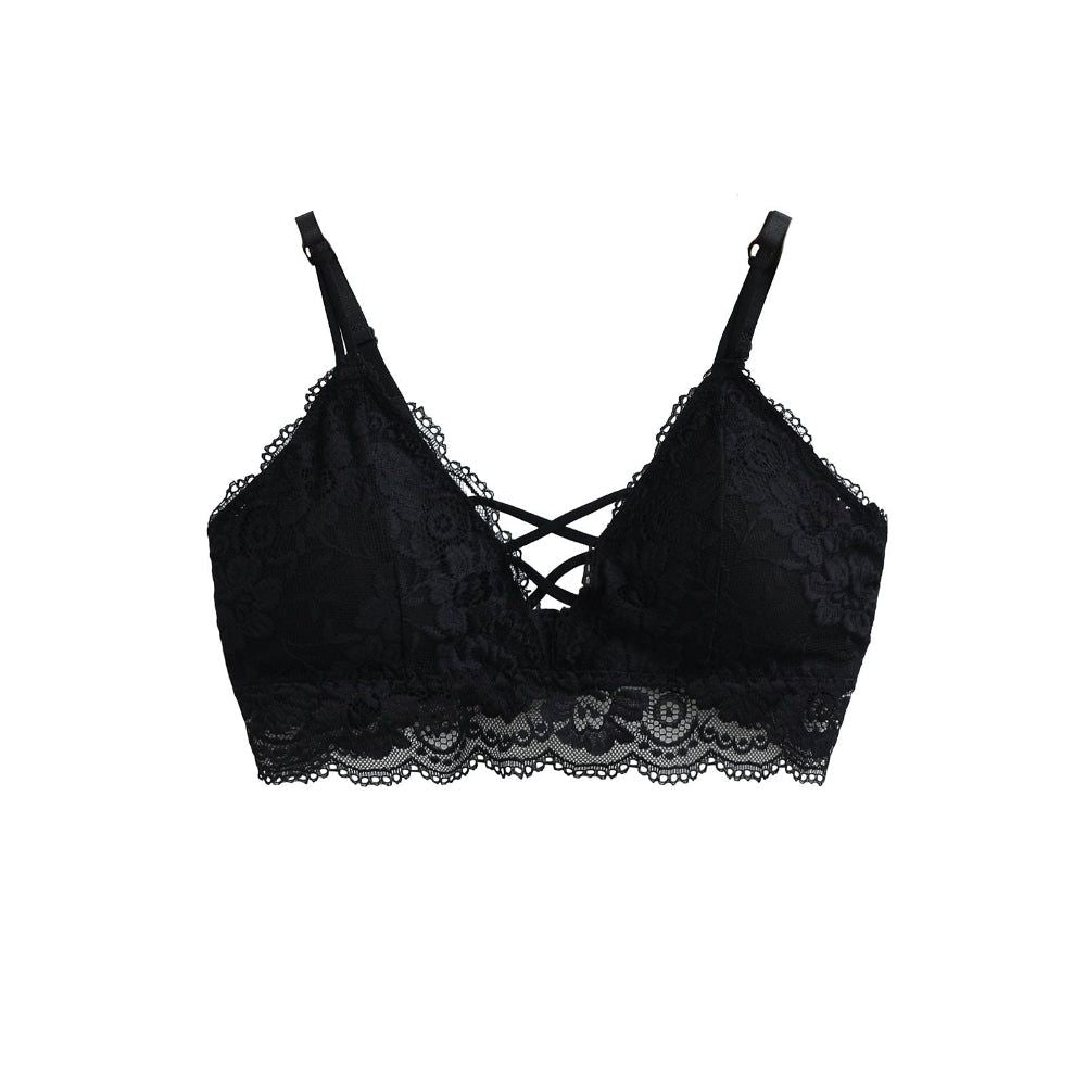 House Of Dasein Lace Camisole Black Women's Lingerie House of Dasein Main image