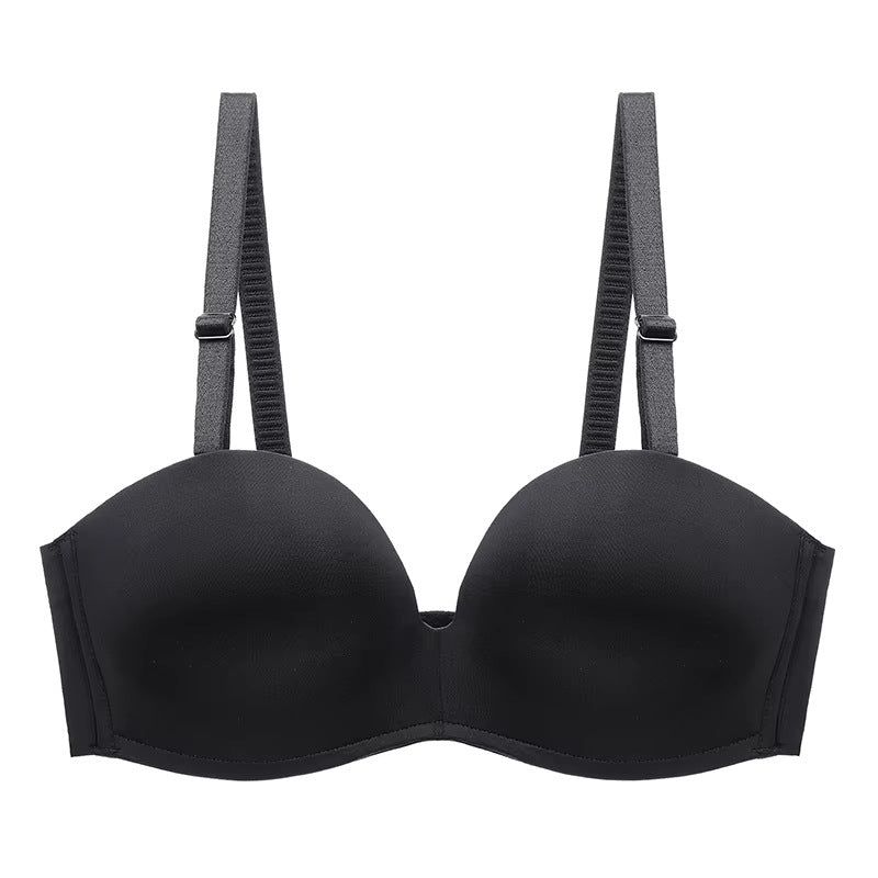 House Of Dasein Seamless Daily Plus Size Bra Black 80C Women's Lingerie House of Dasein Main image