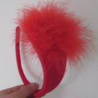 Boudoir Furry C String Panties Red Free Size Women's Lingerie unbranded