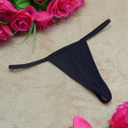 Night Spring Spandex Thong Panties Black Free Size Women's Lingerie unbranded