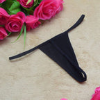 Night Spring Spandex Thong Panties Black Free Size Women's Lingerie unbranded