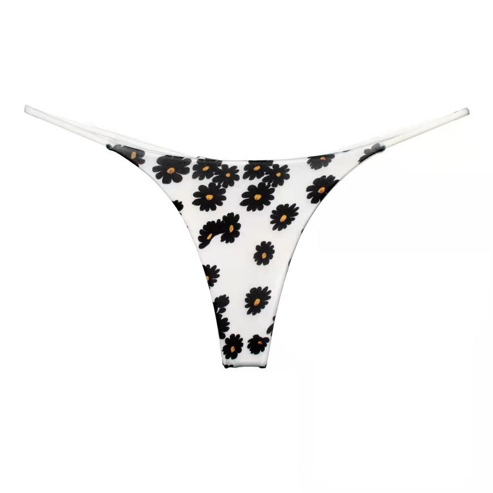 Milk Silk Low Waist Bikini Thong Daisy L Women's Lingerie unbranded Main image