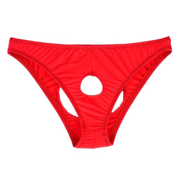 Ye Zimei Ice Silk Open Crotch Briefs Flesh Free Size Women's Lingerie unbranded