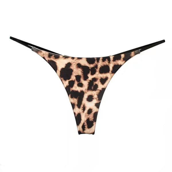 Milk Silk Low Waist Bikini Thong Camouflage M Women's Lingerie unbranded