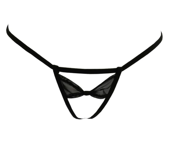 Mesh T Panties Bright Yellow Women's Lingerie unbranded