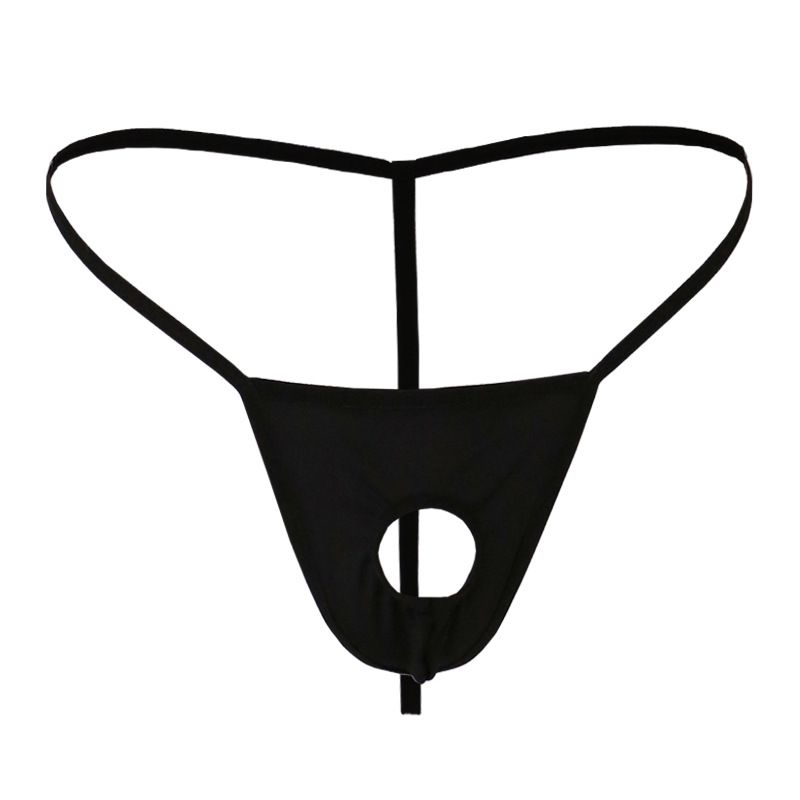 Men Mesh T String Underwear All Size D029 Black All yards