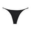 Women Milk Silk Low Waist Bikini Thong Black Size: S; Recommended weight (kg): 40 - 47; Waist (cm): 58 - 64; Hip (cm): 82 - 86; Suitable fit: slim build