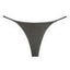 Women Milk Silk Low Waist Bikini Thong Grey Size: L; Recommended weight (kg): 54 - 61; Waist (cm): 70 - 76; Hip (cm): 90 - 94; Suitable fit: slightly full build
