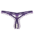 FanTing Nylon Open Crotch G String Free Size Women's Lingerie unbranded