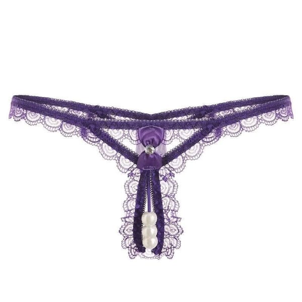 FanTing Nylon Open Crotch G String Free Size Women's Lingerie unbranded