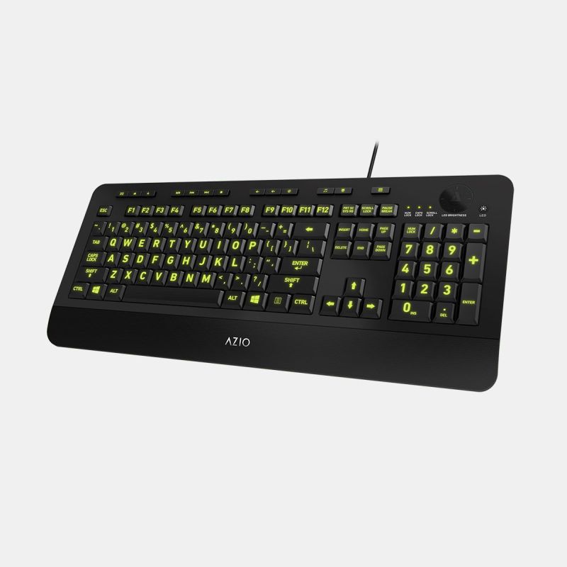 AZIO Large Print 5C Keyboard Main image