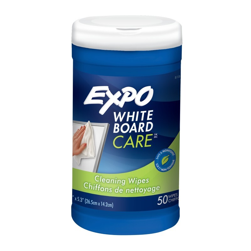 EXPO W/B Cleaning Wipes Pack of 50 Main image