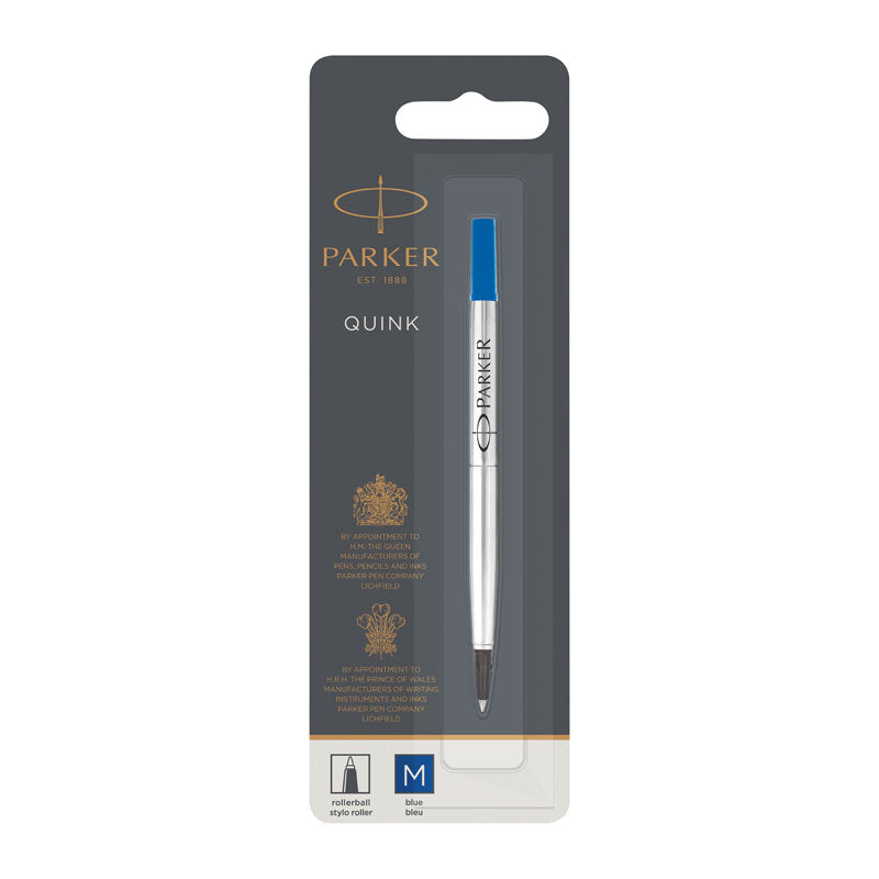 PARKER Roller Ball Refill Med Blue Main image