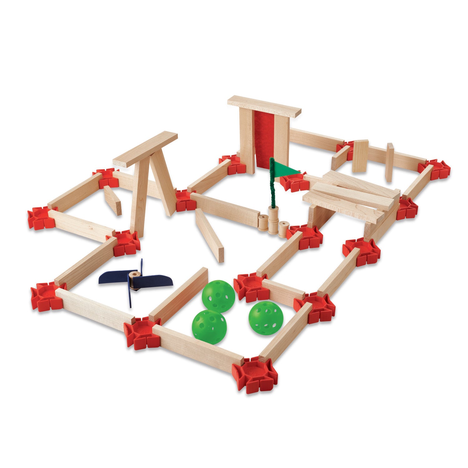 KEVA PLANKS KEVA Maker: Bot Maze Main image