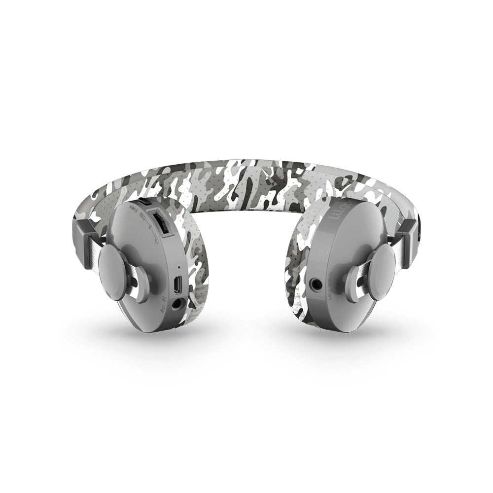 LILGADGET LilGadgets Untangled Pro Childrens Wireless Bluetooth Headphones - Snow Camo Secondary image