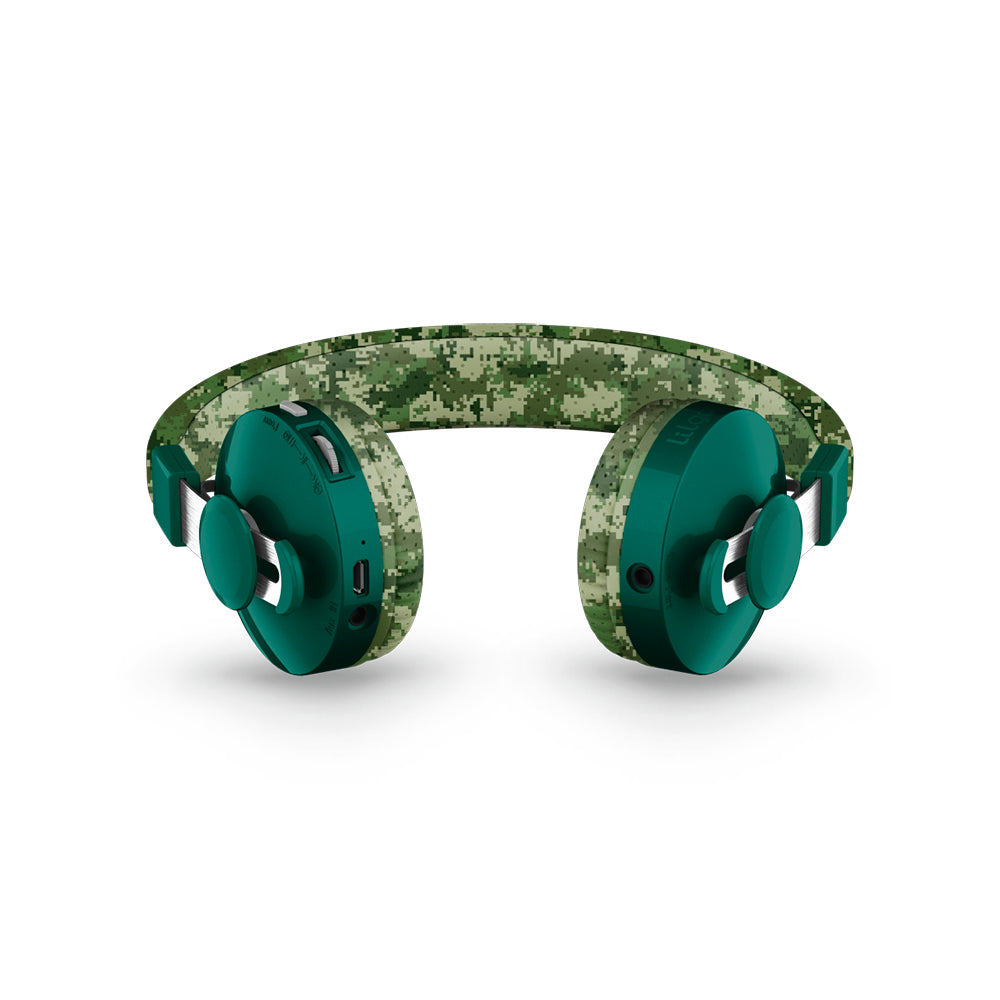 LILGADGET LilGadgets Untangled Pro Childrens Wireless Bluetooth Headphones - Digital Camo Secondary image