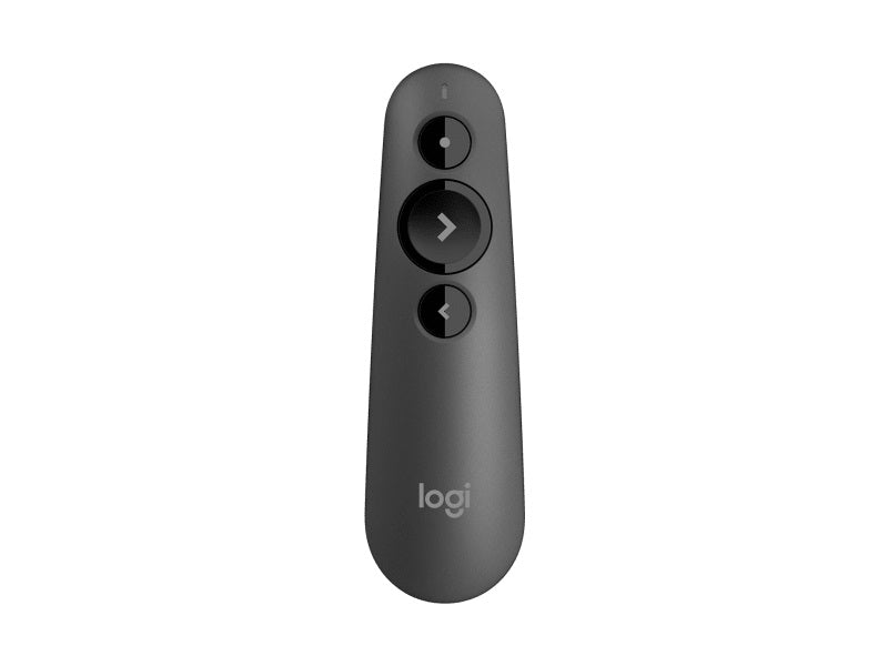 LOGITECH R500S Laser Presentation Remote with Dual Connectivity Bluetooth or USB 20m Range Red Laser Pointer for PowerPoint Keynote Google Slides Main image