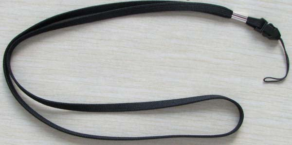 Black 40cm Lanyard Main image