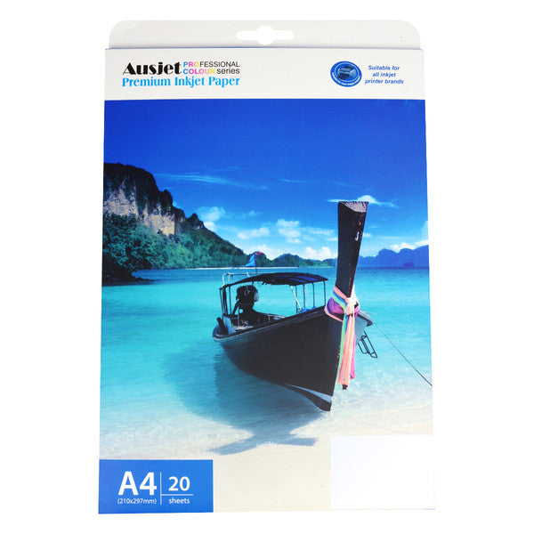 AUSJET 180gsm A4 T-Shirt Transfer - Light 20 Sheets Main image