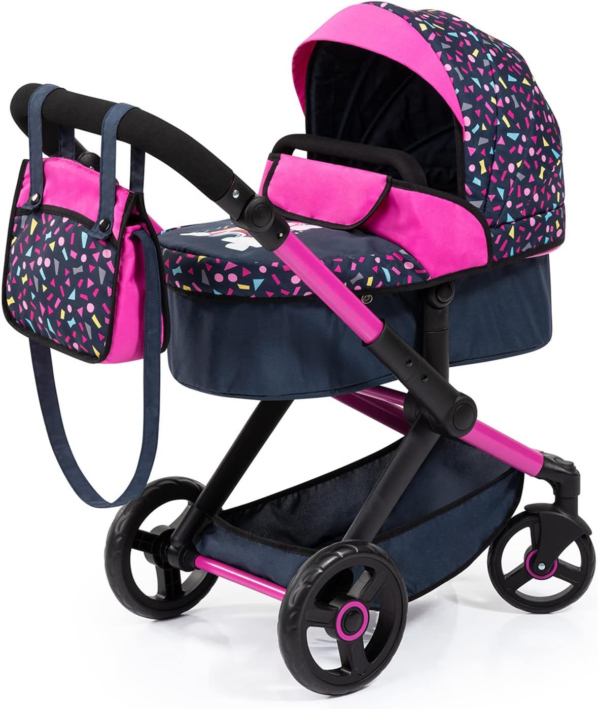 Combi Doll Pram , Bag ,Black ,Pink ,Fairy Main image