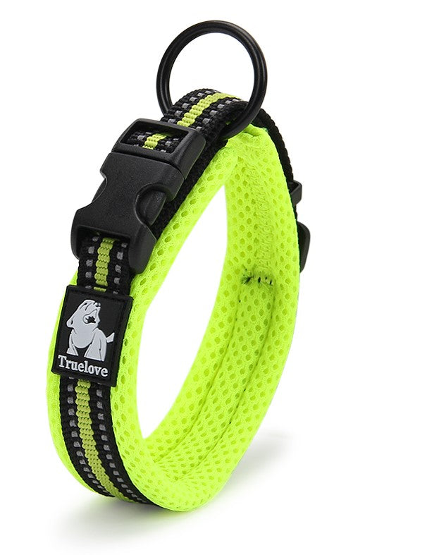Heavy Duty Reflective Collar Neon Yellow M Main image