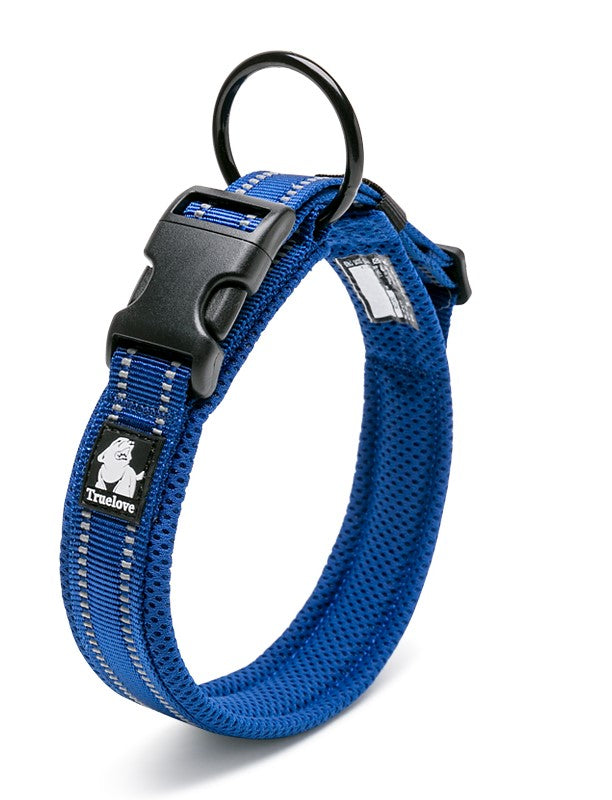 Heavy Duty Reflective Collar Blue M Main image