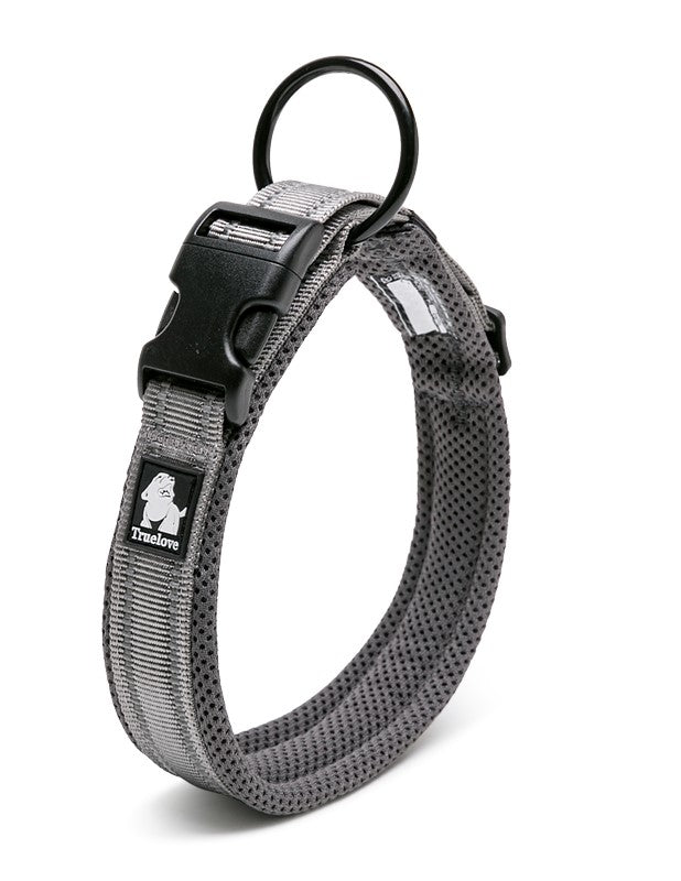 Heavy Duty Reflective Collar Grey L Main image