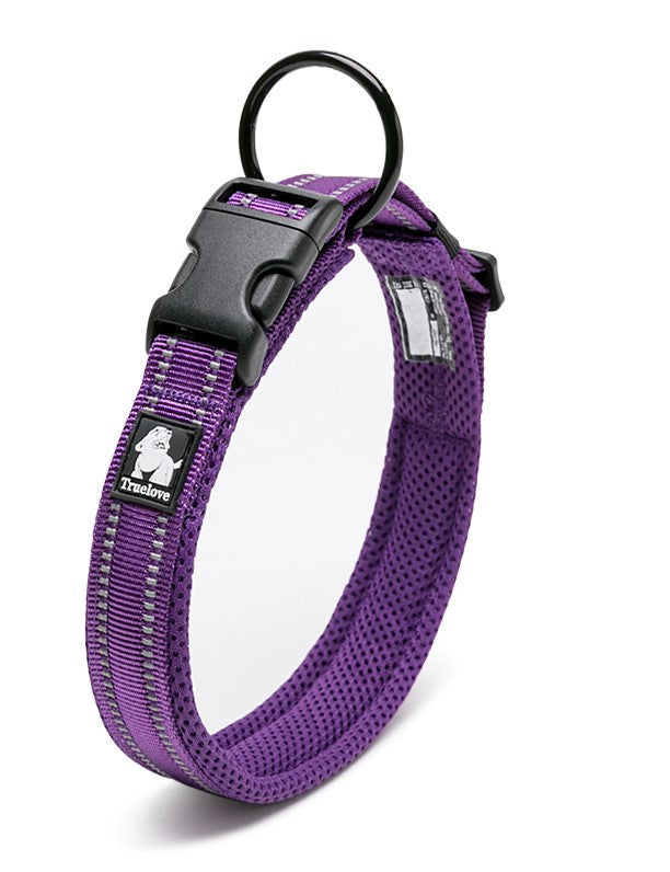Heavy Duty Reflective Collar Purple M Main image