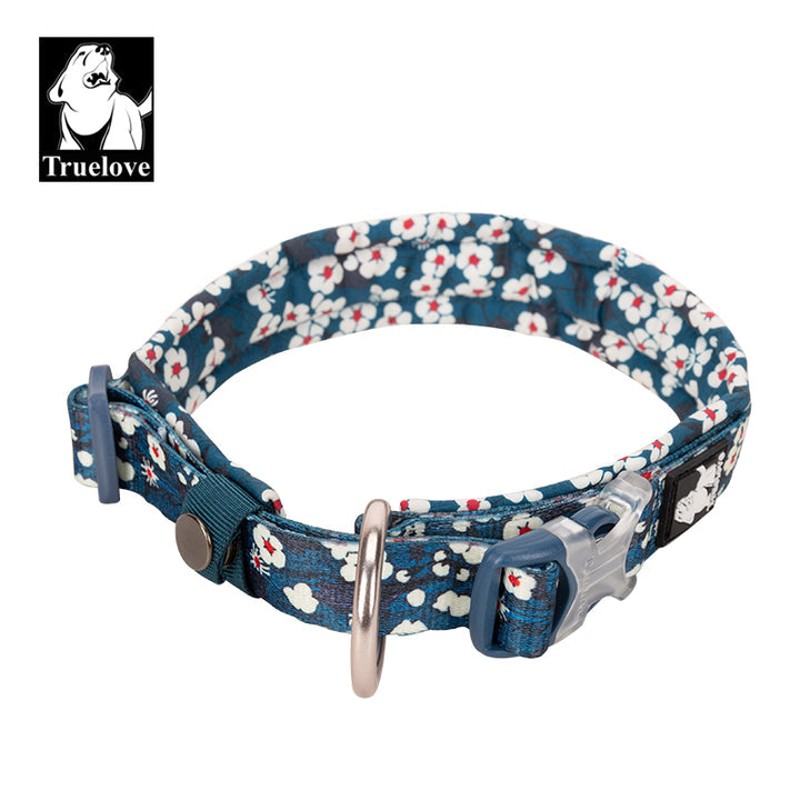 Floral Collar Saxony Blue XS Secondary image