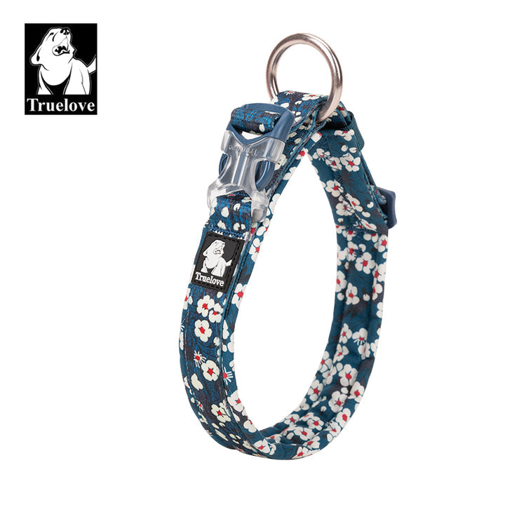 Floral Collar Saxony Blue XL Main image