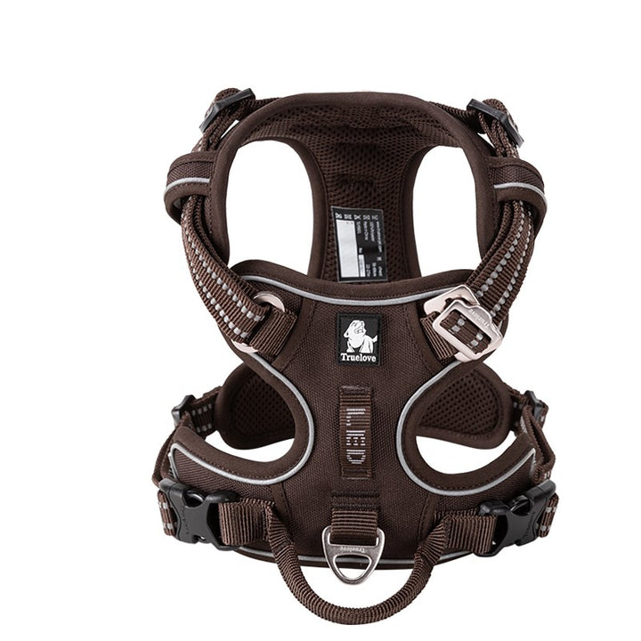 No Pull Harness Brown L Main image
