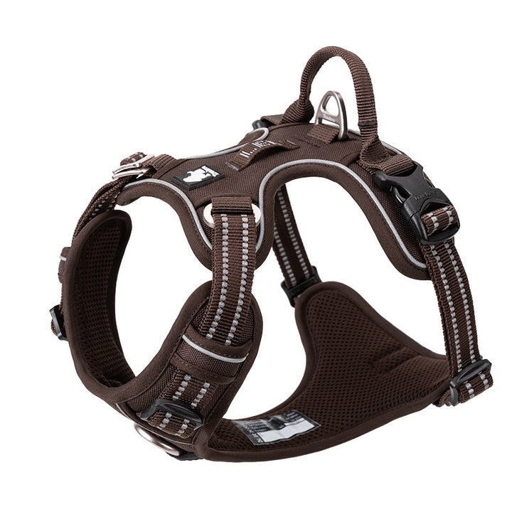 No Pull Harness Brown L Secondary image