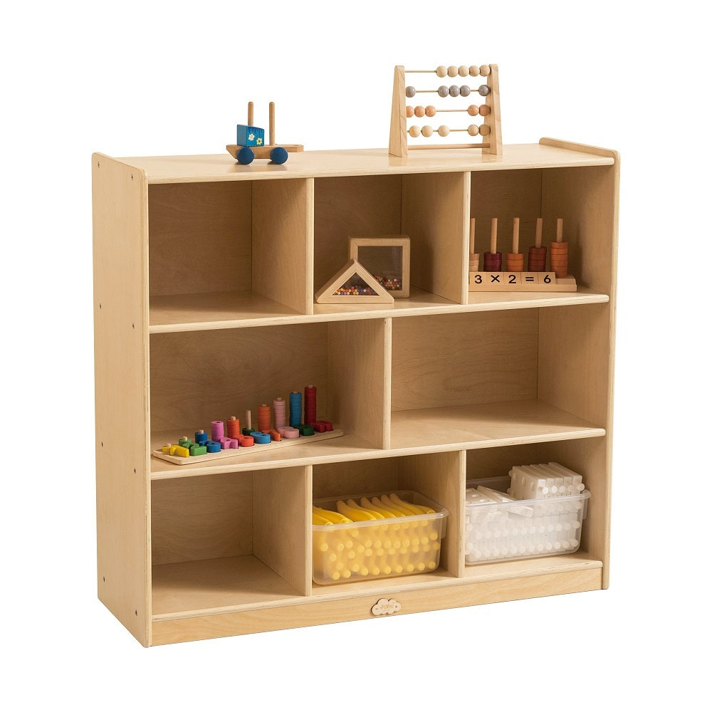 Jooyes 8 Cubby Cabinet Kids Bookshelf Organiser Storage - H91cm Main image
