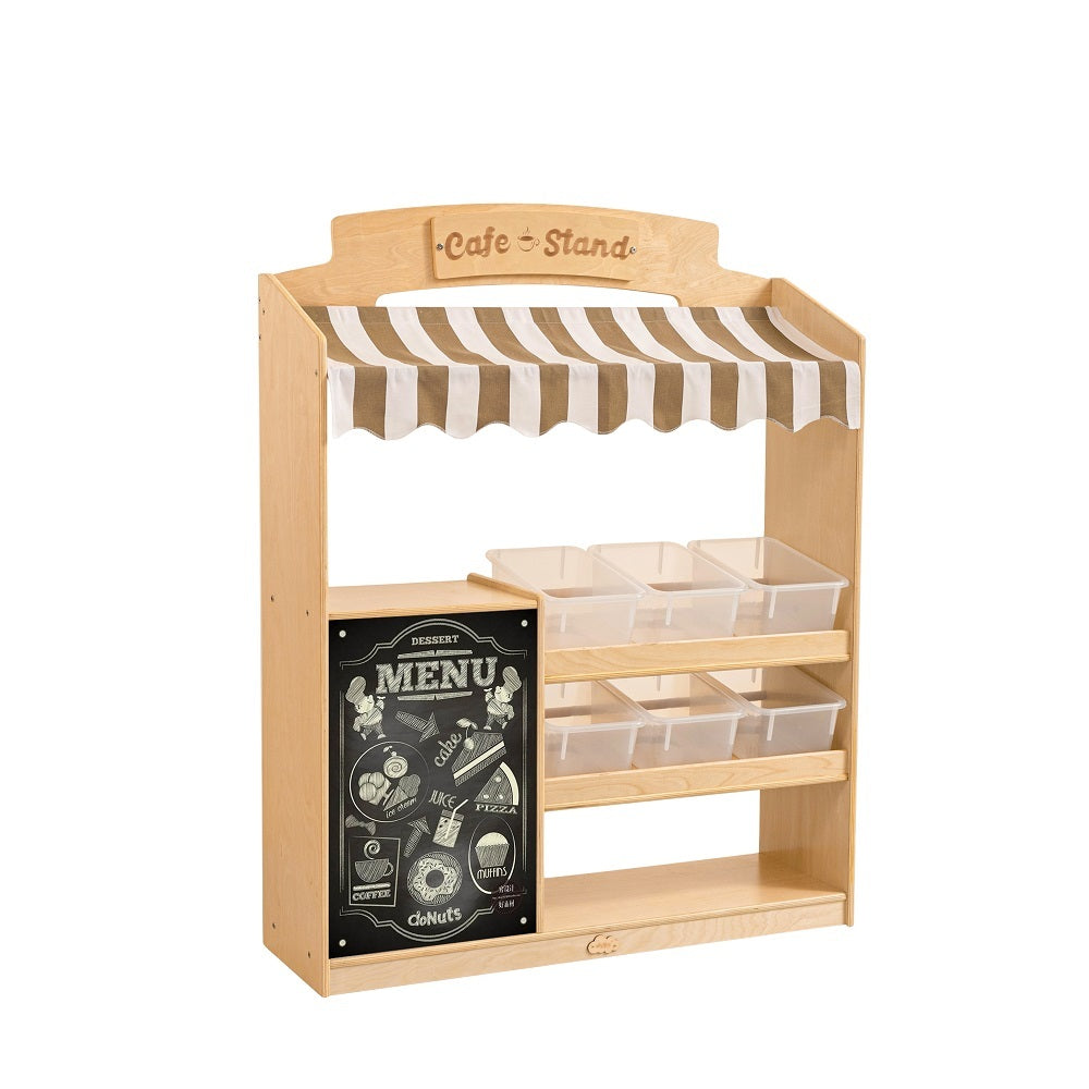 Jooyes Kids Role Play Cafe Stand Food Store Grocery Store - H133cm Main image
