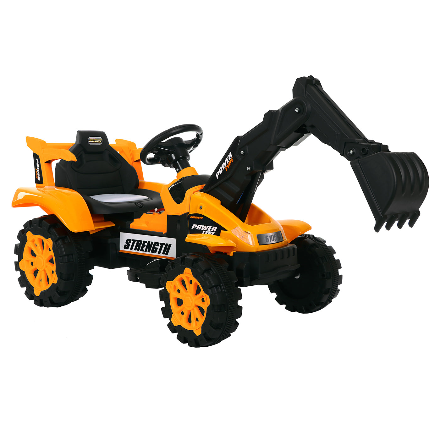 Children's Electronic Ride-on Excavator & Dump Truck, 30kg Capacity Secondary image